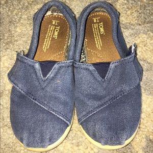 TOMS denim shoes